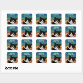 Tuxedo de Kat Pet Adoptie Stickers (Vel)