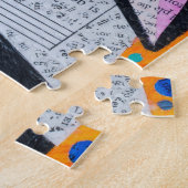 Tuxedo - Diervoeders Legpuzzel (Zijkant)