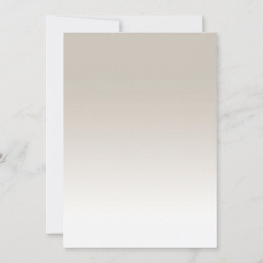 Tuxedo en jurk bruiloft kaart (Achterkant)