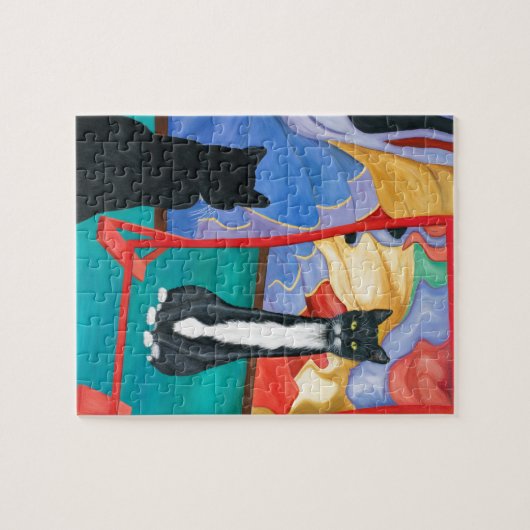 Tuxedo Fun House Cats Legpuzzel (Horizontaal)