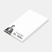 Tuxedo Gent - Aangepast Post-it® Notes (Schuin)