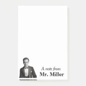  Tuxedo Gent - Aangepast Post-it® Notes (Voorkant)
