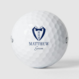 Tuxedo Groom Golfballen