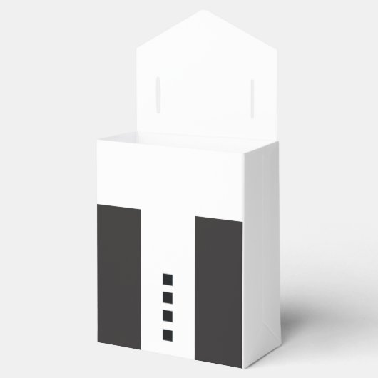 Tuxedo Groomsman 🎩 Beste Man Gift Bedankdoosjes (Geopend)