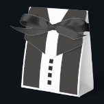Tuxedo Groomsman 🎩 Beste Man Gift Bedankdoosjes<br><div class="desc">Tuxedo Groomsman 🎩 Best Man Gift Stijlvolle bruiloft Party Keepsake Maak uw bruidsjonkers en beste man voelen extra speciaal met deze elegante smoking-thema gunstboxen! 🎩 Een perfecte manier om kleine geschenken, traktaties of gepersonaliseerde souvenirs op uw bruiloft te cadeaus. Deze stijlvolle zwart-wit smoking boxen voegen een verfijnde touch toe aan...</div>