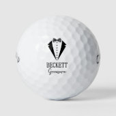 Tuxedo Groomsman  Golfballen (Voorkant)