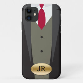 Tuxedo iPhone 5S Monogram Hoesje