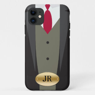 Tuxedo iPhone 5S Monogram Hoesje