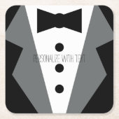 Tuxedo Kartonnen Onderzetters (Voorkant)