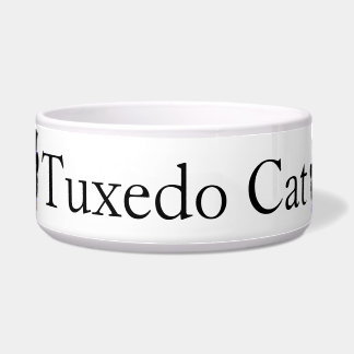 Tuxedo Kat Bowl Voerbakje