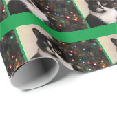 Tuxedo-kat Cadeaupapier (Rol Hoek)