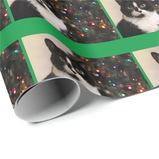 Tuxedo-kat Cadeaupapier (Rol Hoek)