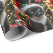 Tuxedo kat cadeaupapier (Rol Hoek)