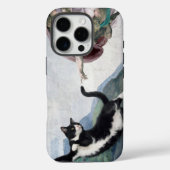 Tuxedo Kat die de Heilige Poot Aanraakt Case-Mate iPhone Case (Achterkant)