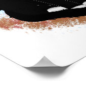 Tuxedo Kat en Lelies | Inspirerend prijsopgave Poster (Hoek)