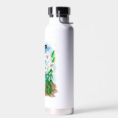 Tuxedo Kat en Lelies | Inspirerend prijsopgave Waterfles (Links)