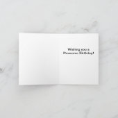 Tuxedo Kat - Gepersonaliseerd Wenskaart Kaart (Binnen)