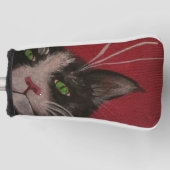 tuxedo kat golfkafdekking golfheadcover (Voorkant)