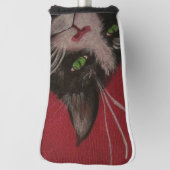 tuxedo kat golfkafdekking golfheadcover (Draai 90)