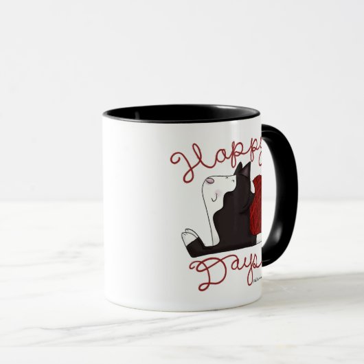 Tuxedo Kat- Happy Days Mok (Voorkant rechts)