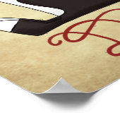 Tuxedo Kat- Happy Days Poster (Hoek)