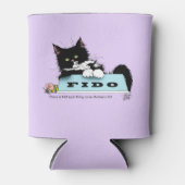 Tuxedo Kat Hondenkom Blikjeskoeler (Voorkant)