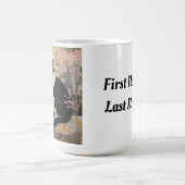 Tuxedo Kat in een Tuin Koffiemok (Center)