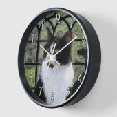 Tuxedo Kat In Venster Schilderen Originele Dierenk (Hoek)