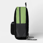 Tuxedo Kat In Venster Schilderen Originele Dierenk Bedrukte Rugzak (Rechts)