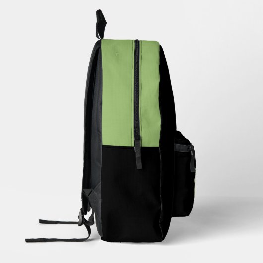 Tuxedo Kat In Venster Schilderen Originele Dierenk Bedrukte Rugzak (Links)