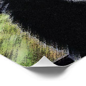 Tuxedo Kat In Venster Schilderen Originele Dierenk Perfect Poster (Hoek)