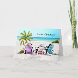 Tuxedo Kat Kerst Feestdagen Kaart