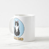 Tuxedo Kat Koffiemok (Voorkant links)