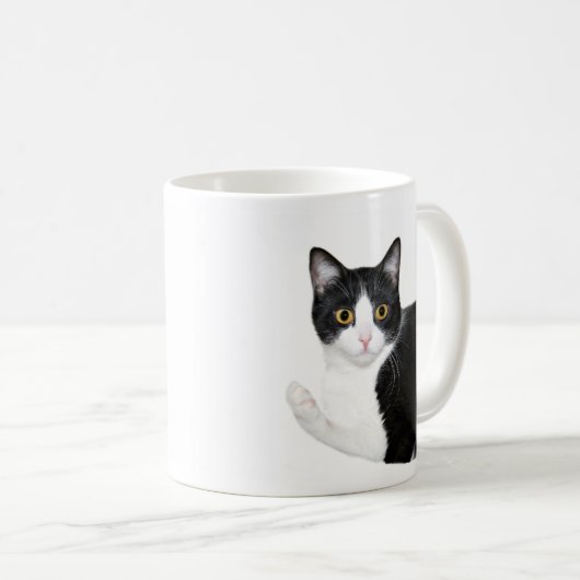 Tuxedo-kat Koffiemok (Voorkant rechts)