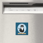Tuxedo Kat Magneet (Insitu (Vaatwasser))