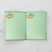 Tuxedo-Kat met kerstmis Feestdagen Kaart (Binnen)