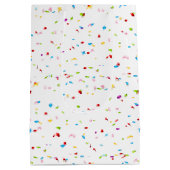 Tuxedo kat met verjaardag ballon medium cadeauzakje (Achterkant)