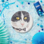 Tuxedo-kat Papieren Bordje (Feest)