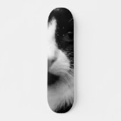 Tuxedo Kat Persoonlijk Skateboard (Voorkant)