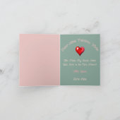 Tuxedo Kat & Rozen Valentijnsdag Kaart (Binnen)