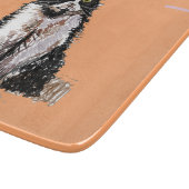 Tuxedo Kat Schattigee Katten Zwart Wit Sinaasappel Snijplank (Hoek)