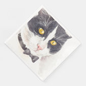 Tuxedo-kat Servet (Hoek)