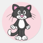 Tuxedo kat stickers (Voorkant)
