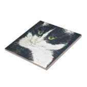 Tuxedo-kat Tegeltje (Zijkant)