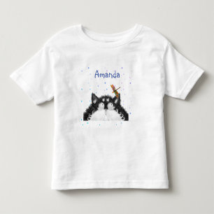 Tuxedo Kat Verrast door Libel Kinder Shirts
