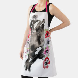 Tuxedo Kat Zwart Wit Grappige Schattige Katten Blo Schort