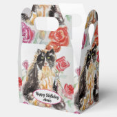 Tuxedo Kat Zwart Wit Katten Leuke Meisjes Favor Bo Bedankdoosjes (Geopend)