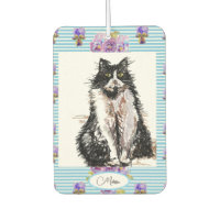 Tuxedo Kat Zwarte en Witte Katten Meisjes Blauwe B
