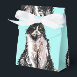 Tuxedo Kat Zwarte Witte Katten Verjaardag Turquois Bedankdoosjes<br><div class="desc">Tuxedo Kat Zwarte Witte Katten Verjaardag Turquoise Cake Box. Een prachtig product gemaakt van mijn originele watercolor schilderijen.</div>