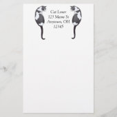  Tuxedo Katten Briefpapier (Voorkant)